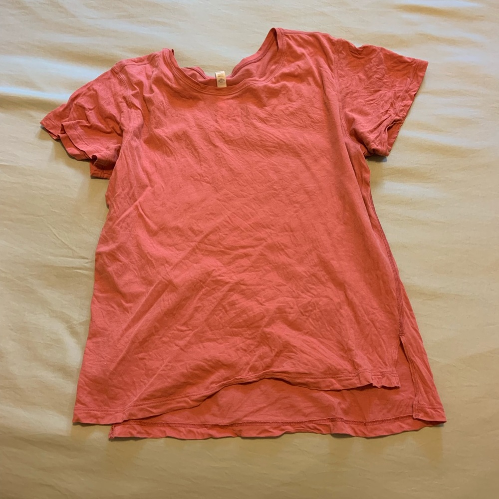 Lululemon pink short sleeve shirt - 6